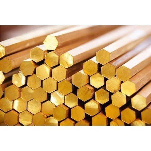 Brass Hex Rod - Polished Finish, High-quality Corrosion Resistant Industrial Material